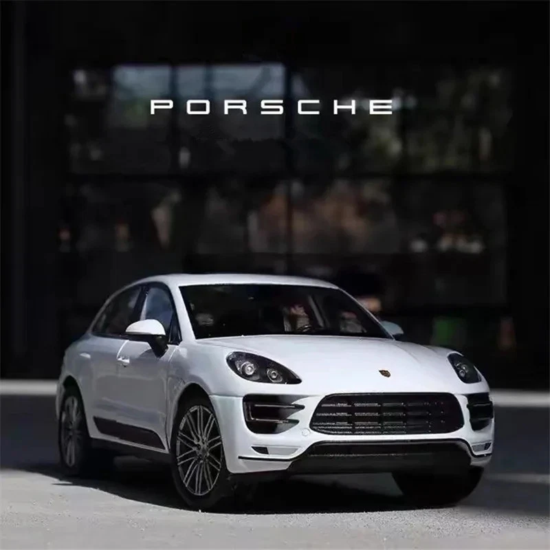 WELLY 1:24 Porsche Macan Turbo SUV Alloy Car Model Diecast Vehicles Car Model - Image 2 of 4