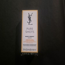 YSL Pure Shot Night Rebot Serum  Travel Size 0.23 Fl oz. New 
