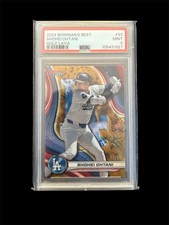 2024 Bowman’s Best Shohei Ohtani GOLD Lava /50 PSA 9 DODGERS 🔥