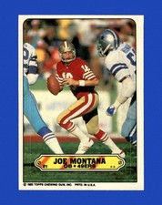 1983 Topps Sticker Set-Break # 21 Joe Montana NM-MT OR BETTER *GMCARDS*
