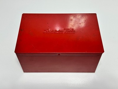 Snap-On Tools USA KRA-111A (Rare Vintage) RED Metal Tool Box Chest