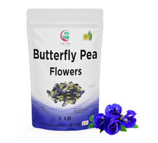 Butterfly Pea Flower Dried 1 LB 1000 Cups  Blue Butterfly Pea Flower Tea  B
