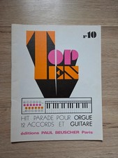 Top Ten tome 10 : hit parade pour orgue 12 accords et guitare