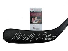 Axel Sandin-Pellikka Signed Inscribed Detroit Red Wings Hockey Stick JSA COA