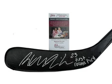 Axel Sandin-Pellikka Signed Inscribed Detroit Red Wings Hockey Stick JSA COA
