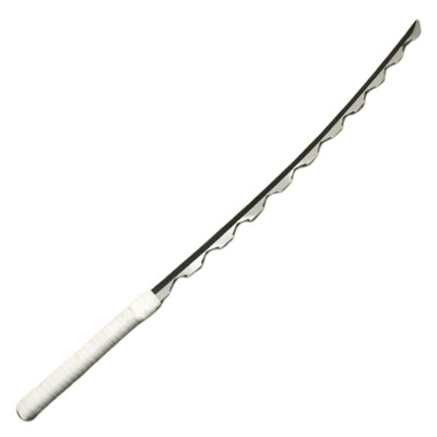 Inosukeee Blade Demone Slayr Sword, Samurai Sword with White Handle Collectible