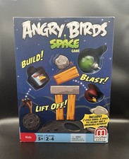 Angry Birds Space Game Mattel Breakable Asteroid Ages 5 COMPLETE IN BOX