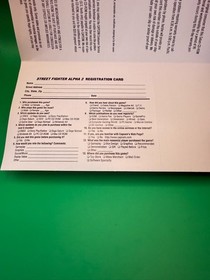 Street Fighter Alpha 2 - Sega Saturn (1996) - CIB - VGC with Registration Card!