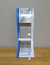 Vintage 1995 Misty Cigarettes Counter Top Dis...