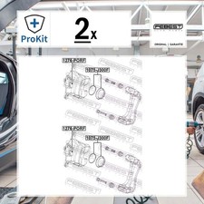 2x ORIGINAL® Febest Reparatursatz, Bremssattel Vorne für Opel MOKKA / MOKKA X