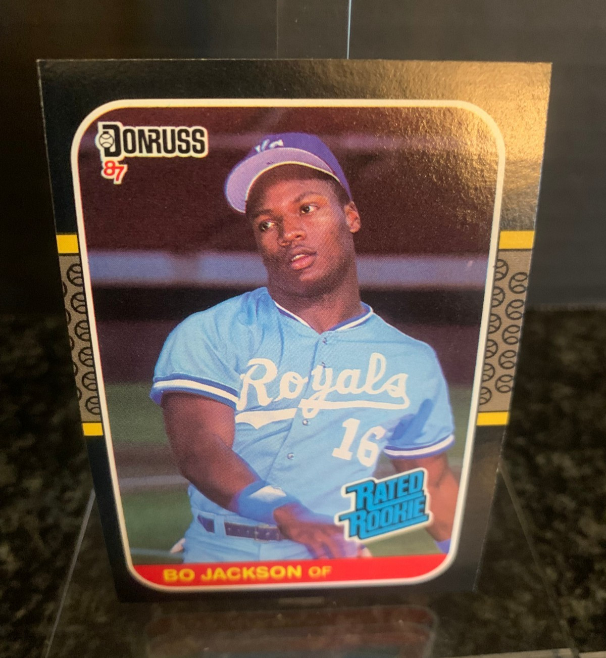 1987 Donruss Baseball #35 BO JACKSON ROOKIE.........NRMT