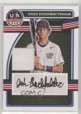 2023 Panini USA Baseball Stars & Stripes Blue Josh Burkholder #ADPS-JB Auto uk2