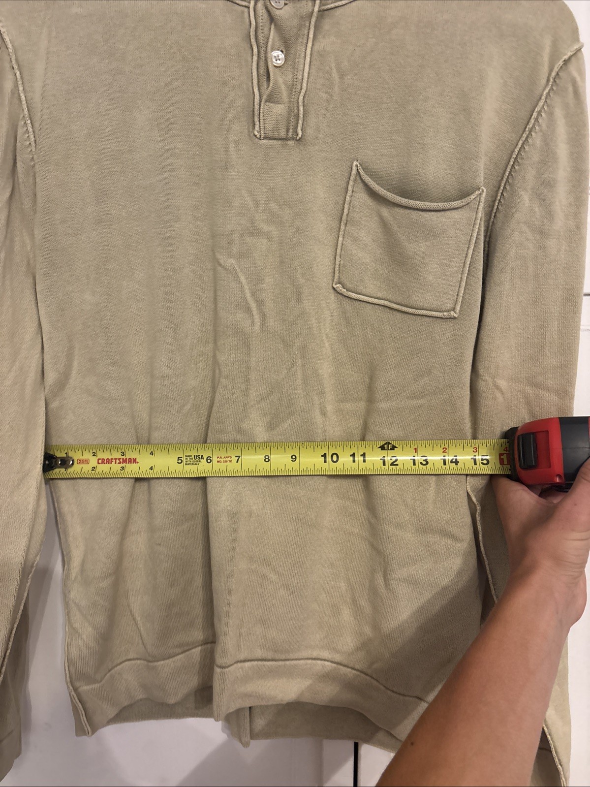 Men’s Gap Light Brown Colored Pullover Sweater, M… - image 5