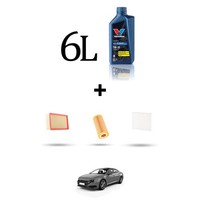 Hoffcar Wartungskit 3 Filter Und 6L ÖL FüR Vw Arteon (3H) 2.0 Tsi 206KW Ab 20