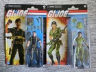 Hasbro G.I. Joe Classified Series Flint & Lady Jaye Figure Set w/ Gun & Backpack