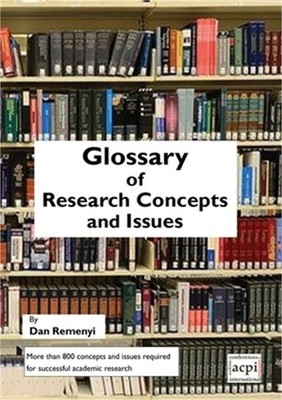 A Glossary of Research Concepts and Issues (Paperback or Softback)