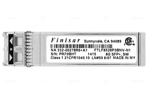 FTLF8528P3BNV-N1 ÉMETTEUR-RÉCEPTEUR OPTIQUE FINISAR 8 Go SFP + SW MM LC 850NM 150M - Photo 2/2