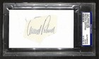 Arnold Palmer Signed/Autographed Cut Signature Golf HOF PSA/