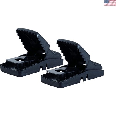 Tomcat Rat Snap Trap - 2 Pack of Wood Mechanical Traps for Quick Solutions