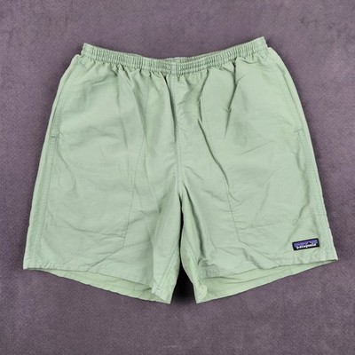 Patagonia Baggies Longs Shorts Mens Medium Matcha Green 7