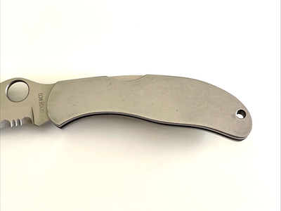 Spyderco C05S Economy Folding Knife Punched Out Clip Hofritz Japan