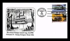 DR JIM STAMPS US COVER RIVERBOATS REBECCA EVERINGHAM FDC COMBO HAND MADE