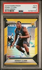 Kenny Clark 2016 Panini Prizm True Gold /10 PSA 9 Rookie #215 Packers Cowboys