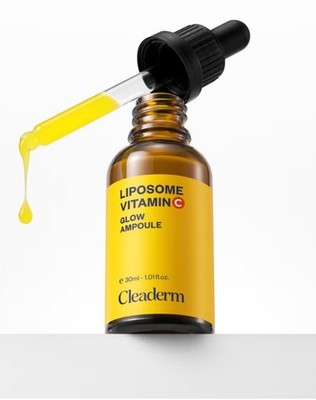 K beauty Cleaderm Liposome Vitamin C Glow Ampoule 30ml | 3-O-Ethyl Ascorbic Acid