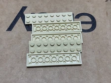 LEGO Parts - Tan Plate 2 x 8 - No 3034 - QTY 5