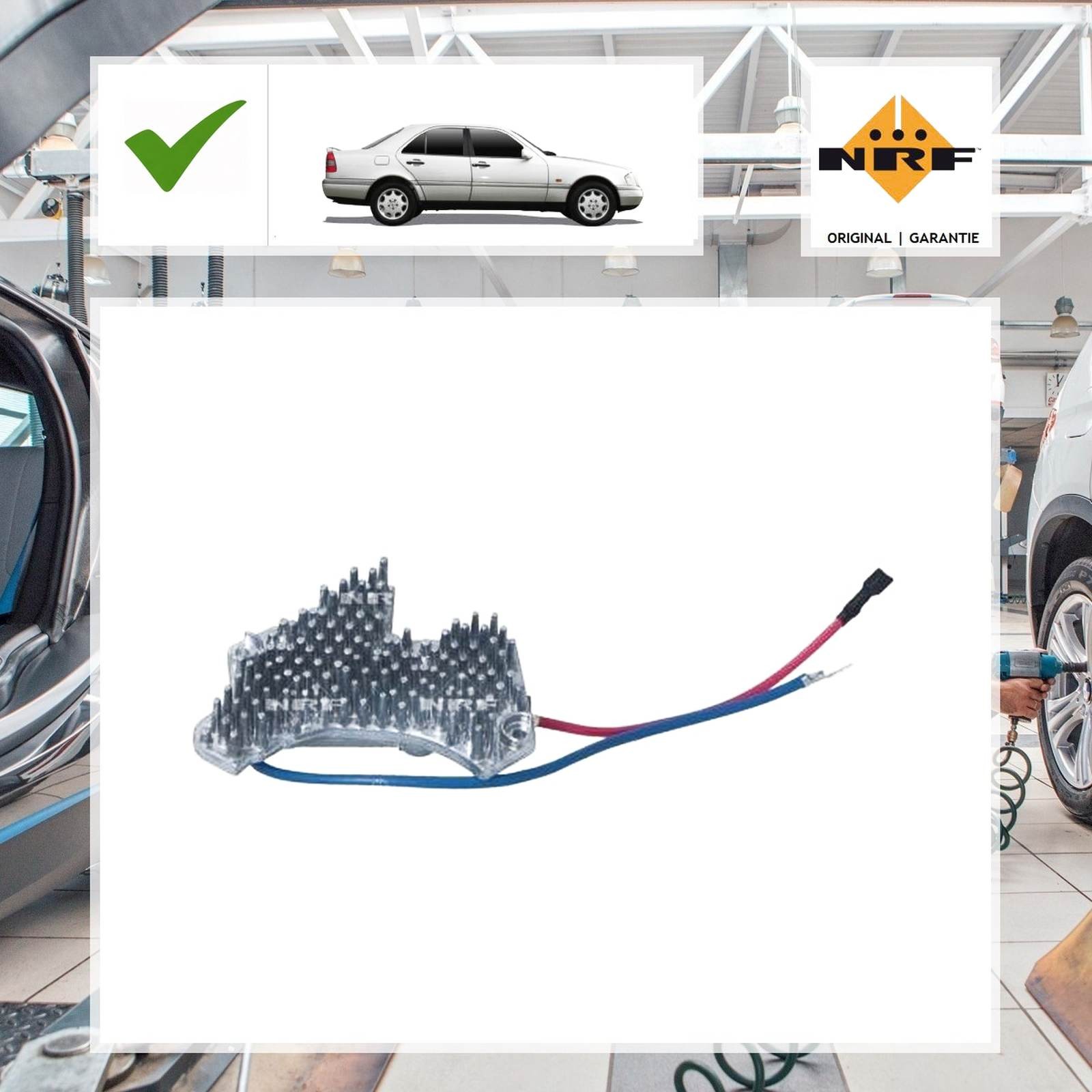 Nrf Widerstand, Innenraumgebläse MERCEDES-BENZ C-CLASS (W202) C 180 (202.018)