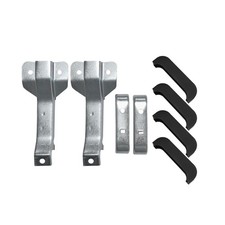 4 Core Heavy Duty Radiator Bracket Kit for All Chevy Blazer Suburban/with GMC Ji
