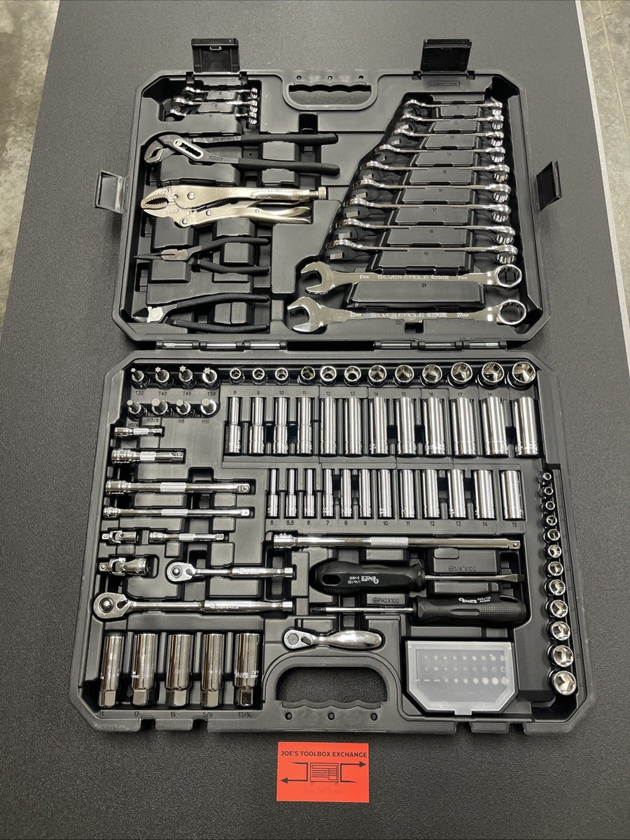 Matco Silver Eagle Tools SAB122SE 122 Piece Master Set CASE