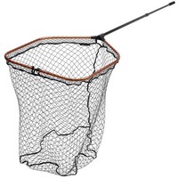 Savage Gear Pro Tele Folding Net Rubber Mesh XL (70X85Cm) Hechtkescher, Kescher