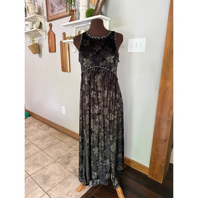 shoulder tie maxi dress Tiffany Eyelet Floral Tiered Shoulder Tie Maxi Dress