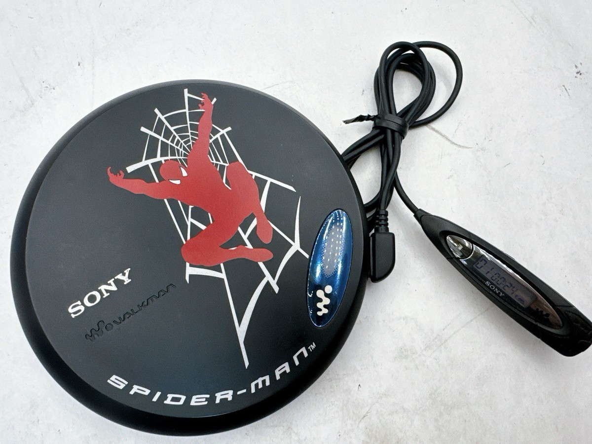 【超希少】SONY CD WALKMAN D-EJ775 SPIDER-MAN SONY D-EJ775 Portable CD player Walkman Spiderman Good | eBay