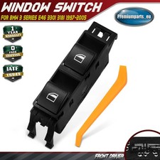 Window Regulator Switch Front Driver Side for BMW 3 Series E46 320i 1997-2006