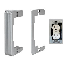 Wall Plate Spacer for Metal Flush Fit Device Leveling Plate 15 Pack