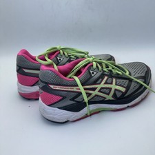 Asics running shoes Gel foundation T5H5N gray/pink/green womans 7.5