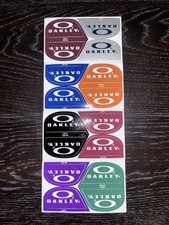 Oakley Helmet Shield Visor Logo Stickers Football Each