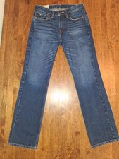 Abercrombie A F Slim Straight Kids Boys Medium Wash 100 Cotton Jeans 14