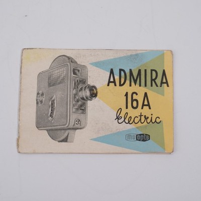 ADMIRA 16A Anleitung manual Bedienungsanleitung #2905  x64