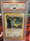 PSA 9 Dark Dragonite Holo 1st Edition Team Rocket