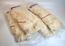 4 Pack Skyline Cedar Commercial 40 Extra Heavy Looped-End Mop Head   97415-RD-N