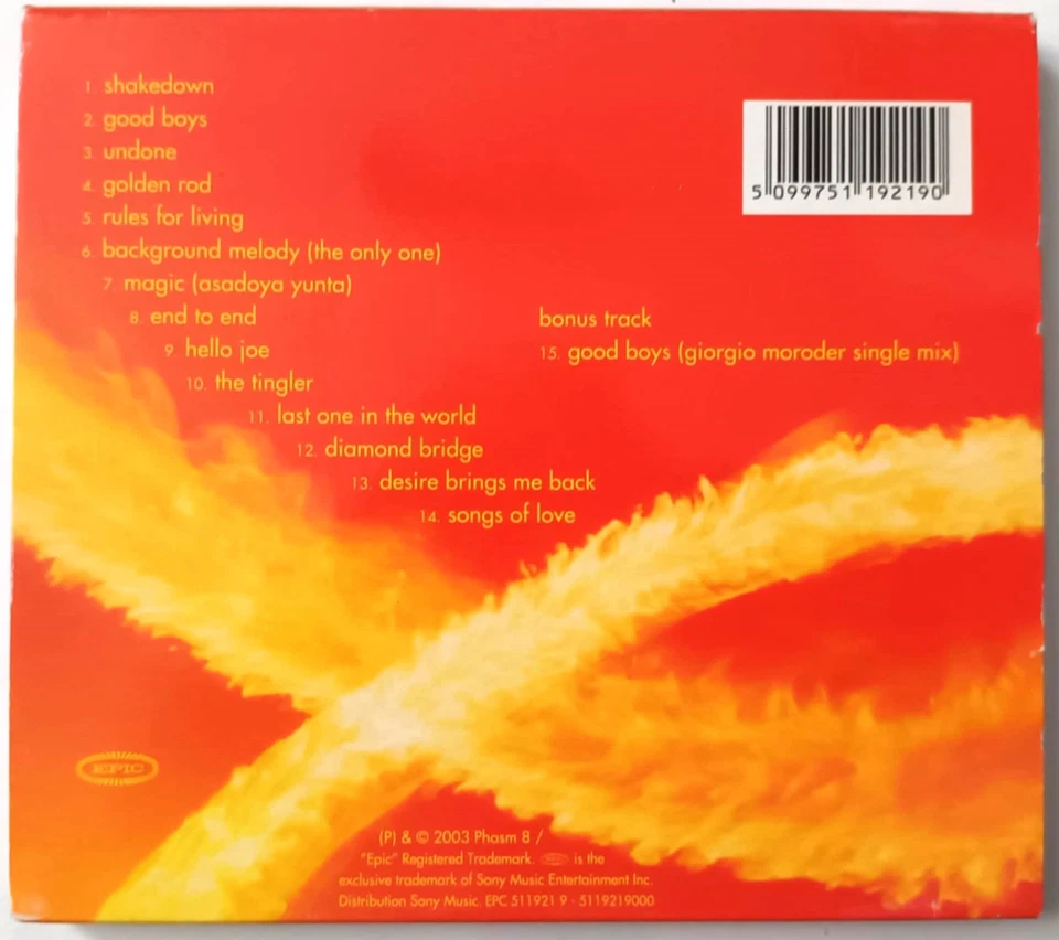 CD Blondie (Pop rock) The Curse of - Epic 2003, avec fourreau - Photo 2/2