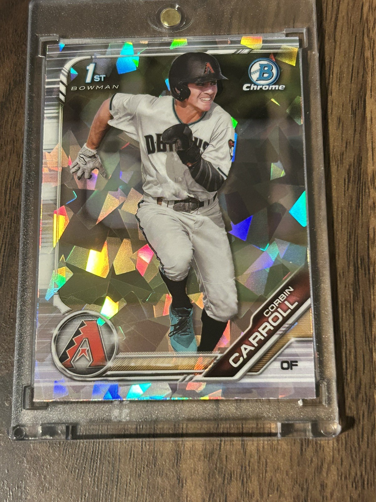 2019 Bowman Chrome Draft Sapphire Edition - Corbin Carroll #BDC-125 (RC)