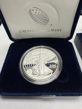 Moneta argento 2020 US Mint American Eagle un'oncia prova in custodia