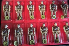 Gi Joe Sgt Slaughter Warthog Driver 1988 Uncut Sheet x12