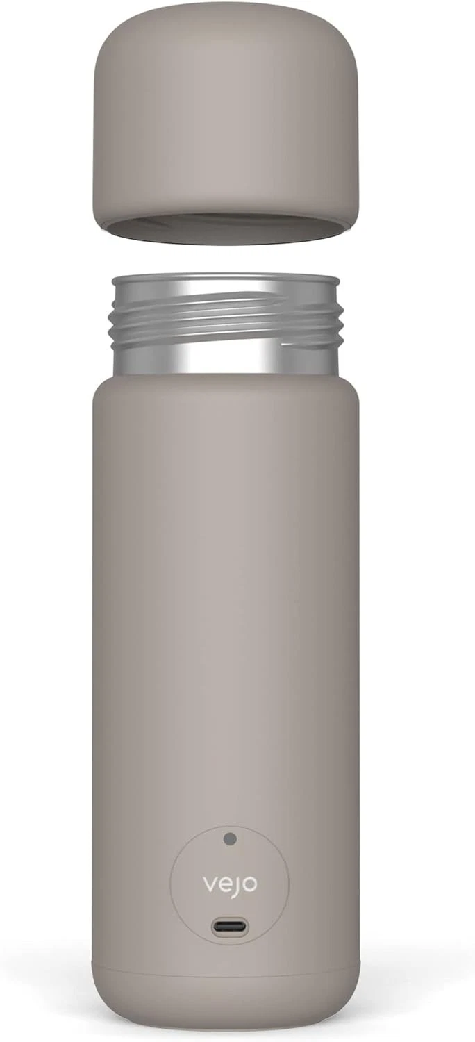 VEJO 12oz Electric Protein Shaker Bottle USB Rechargeable Mixer BPA-Free Black/G
Opens in a new wind