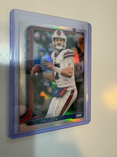 2025 Topps Chrome Refractor Josh Allen #34 - Buffalo Bills