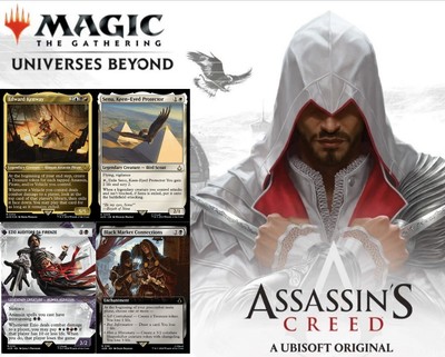 MTG Universes Beyond: Assassin's Creed Einzelkarten zum aussuchen ENGLISCH NM